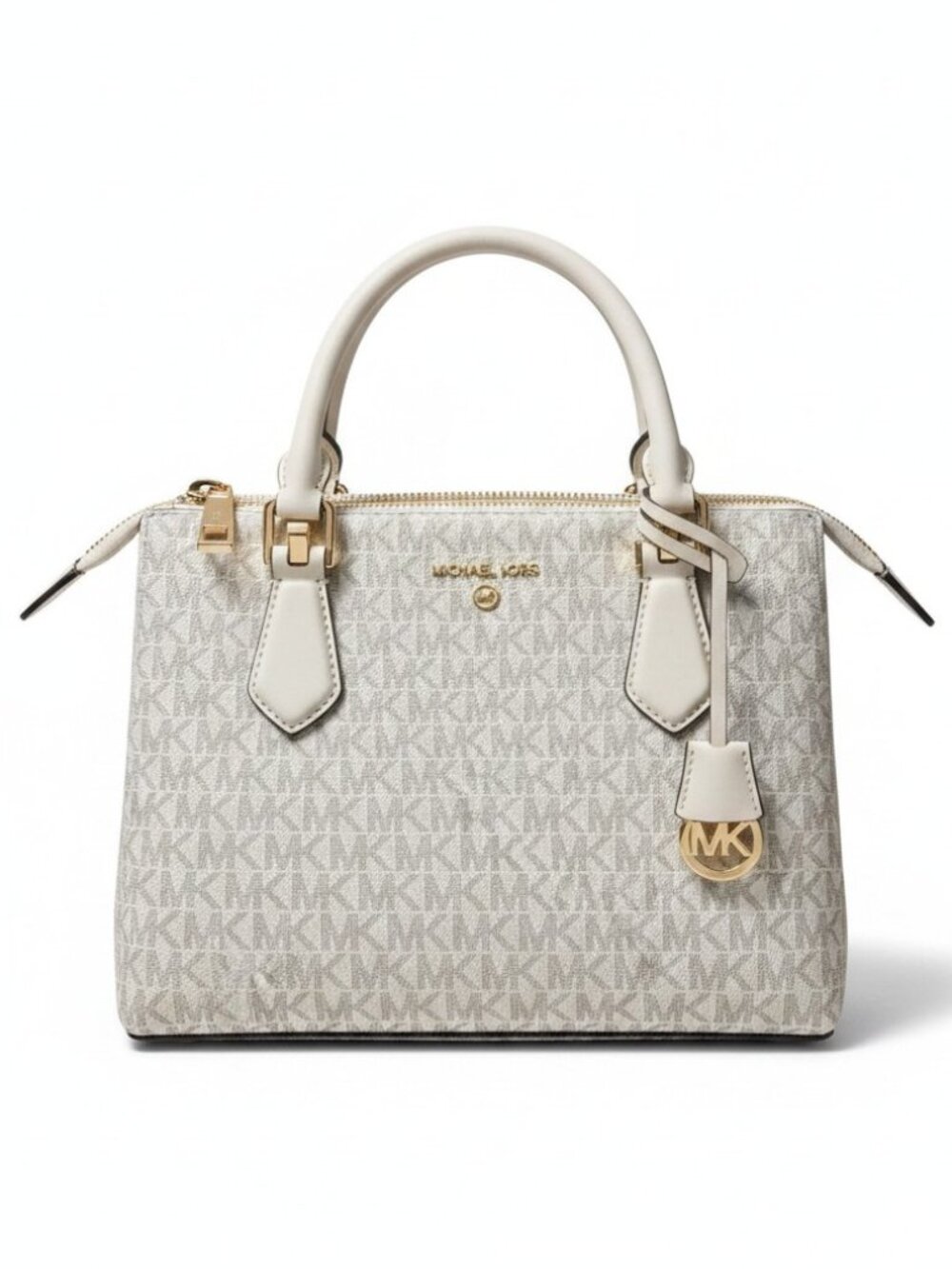 Michael Kors Signature Vanilla Logo Tote Bag